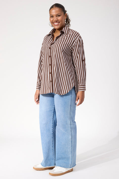 Monterosa Stripe Shirt - Willow Collective Mudgee