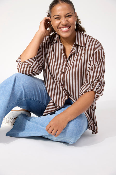 Monterosa Stripe Shirt - Willow Collective Mudgee