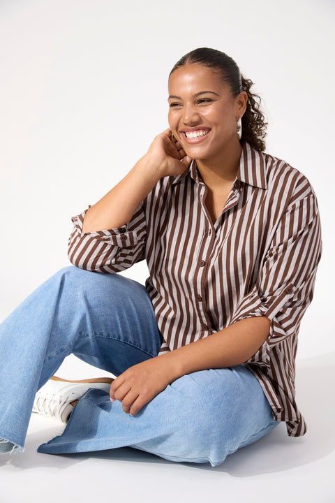 Monterosa Stripe Shirt - Willow Collective Mudgee