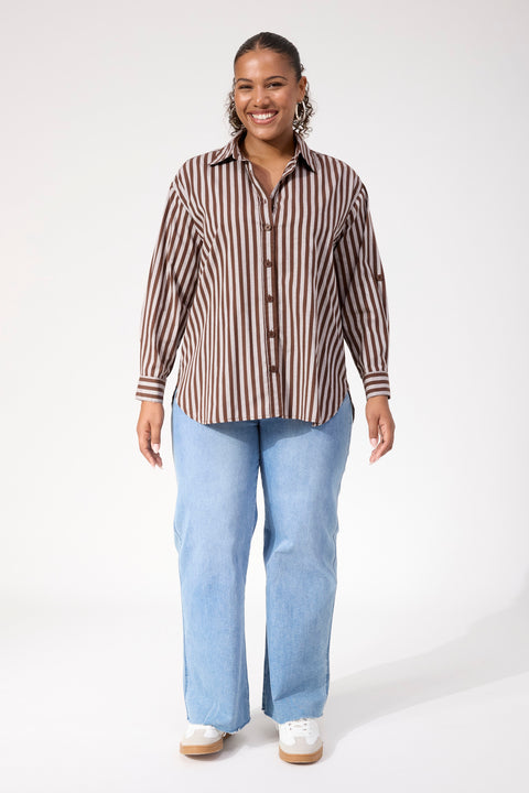 Monterosa Stripe Shirt - Willow Collective Mudgee