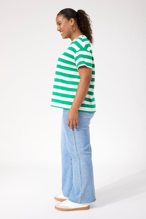 Columbus Stripe Tshirt - Willow Collective Mudgee