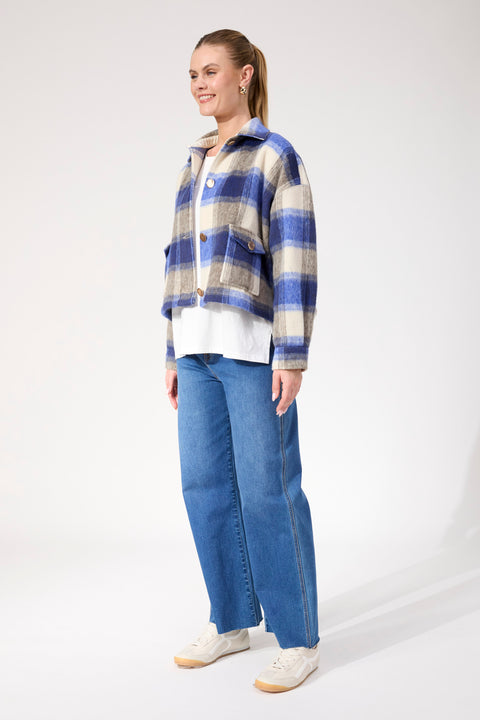 Fargo Cropped Jacket - Willow Collective Mudgee