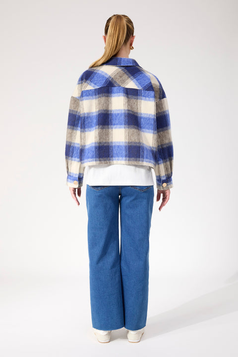 Fargo Cropped Jacket - Willow Collective Mudgee