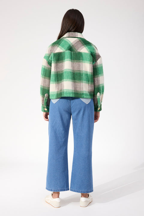 Fargo Cropped Jacket - Willow Collective Mudgee