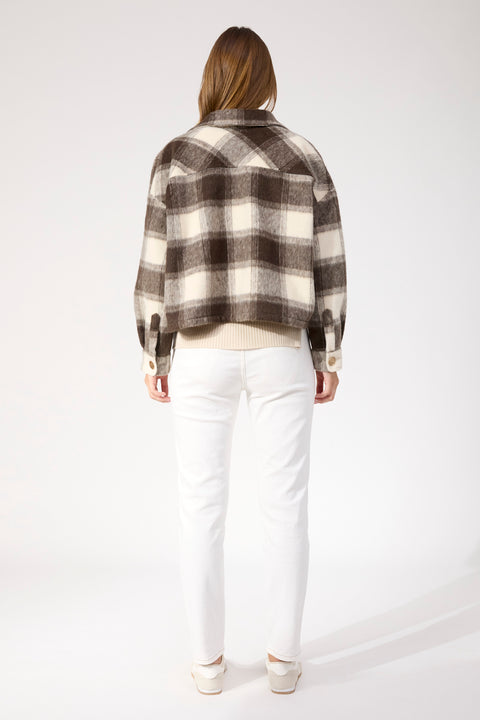 Fargo Cropped Jacket - Willow Collective Mudgee