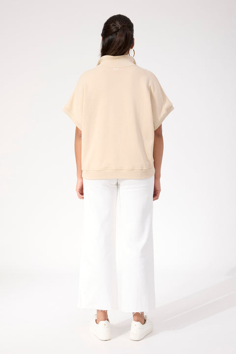 Boston Crop Sweat Top - Willow Collective Mudgee
