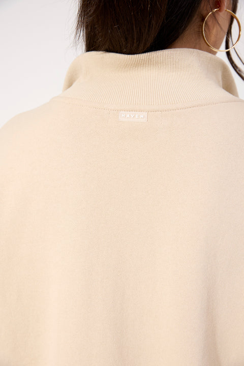 Boston Crop Sweat Top - Willow Collective Mudgee