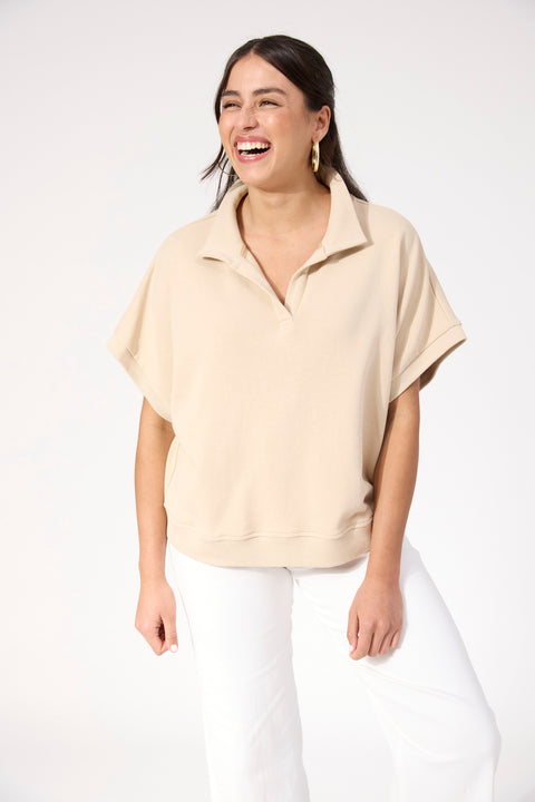Boston Crop Sweat Top - Willow Collective Mudgee