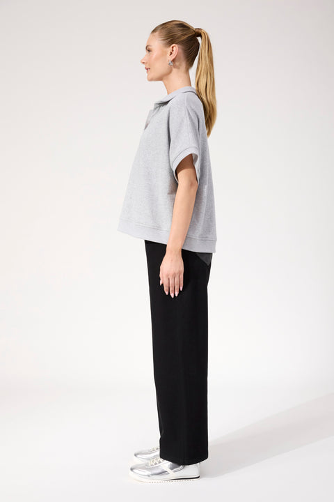 Boston Crop Sweat Top - Willow Collective Mudgee