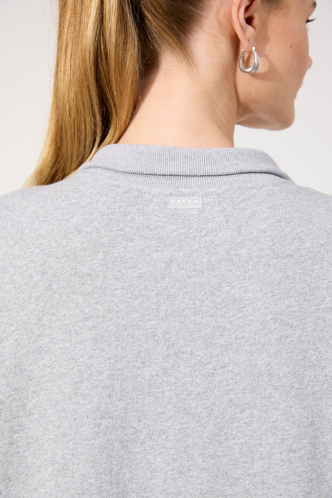 Boston Crop Sweat Top - Willow Collective Mudgee