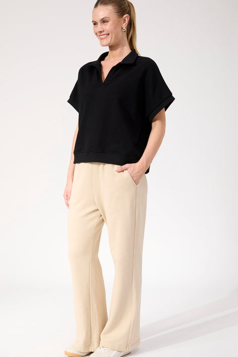 Boston Crop Sweat Top - Willow Collective Mudgee