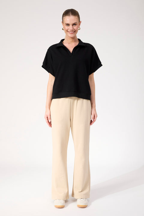 Boston Crop Sweat Top - Willow Collective Mudgee