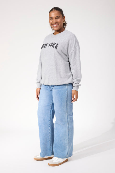 Boston Logo Sweatshirt - Willow Collective Mudgee
