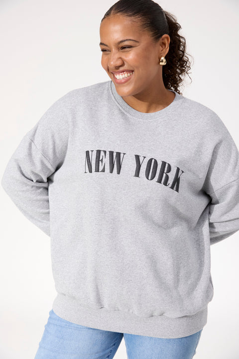 Boston Logo Sweatshirt - Willow Collective Mudgee