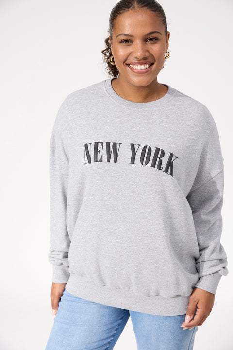 Boston Logo Sweatshirt - Willow Collective Mudgee