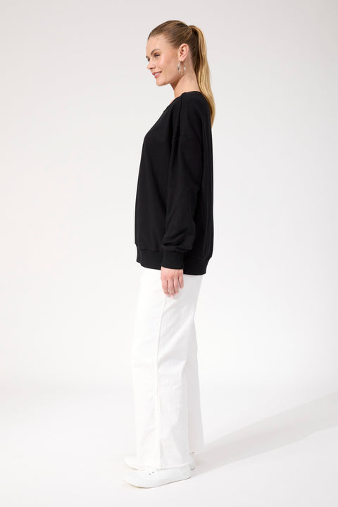 Boston Logo Sweatshirt - Willow Collective Mudgee