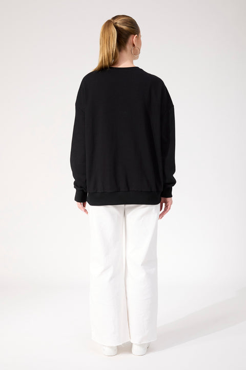Boston Logo Sweatshirt - Willow Collective Mudgee