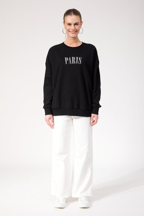 Boston Logo Sweatshirt - Willow Collective Mudgee
