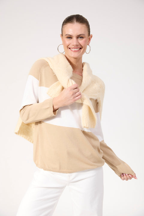 Savoie Stripe Jumper - Willow Collective Mudgee