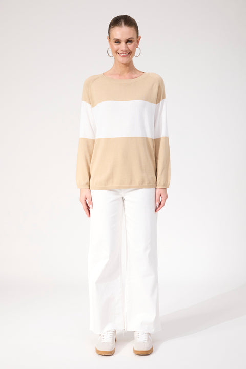 Savoie Stripe Jumper - Willow Collective Mudgee
