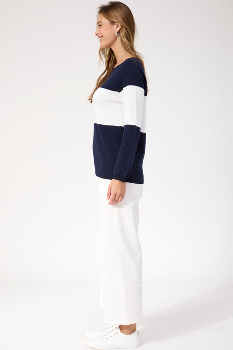 Savoie Stripe Jumper - Willow Collective Mudgee