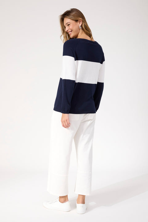 Savoie Stripe Jumper - Willow Collective Mudgee