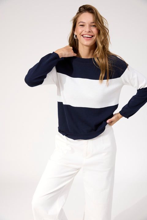 Savoie Stripe Jumper - Willow Collective Mudgee