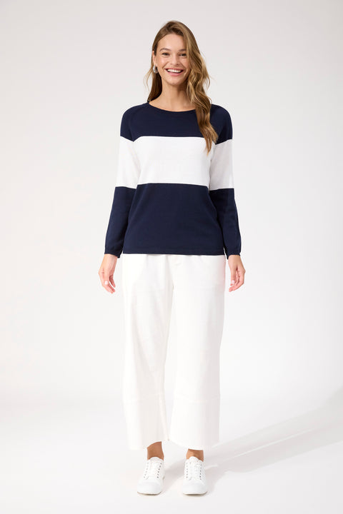 Savoie Stripe Jumper - Willow Collective Mudgee