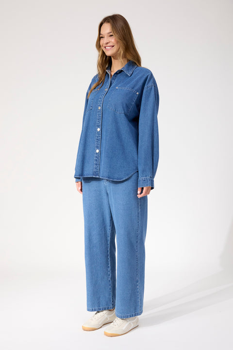 Denver Denim Shirt - Willow Collective Mudgee