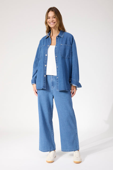 Denver Denim Shirt - Willow Collective Mudgee