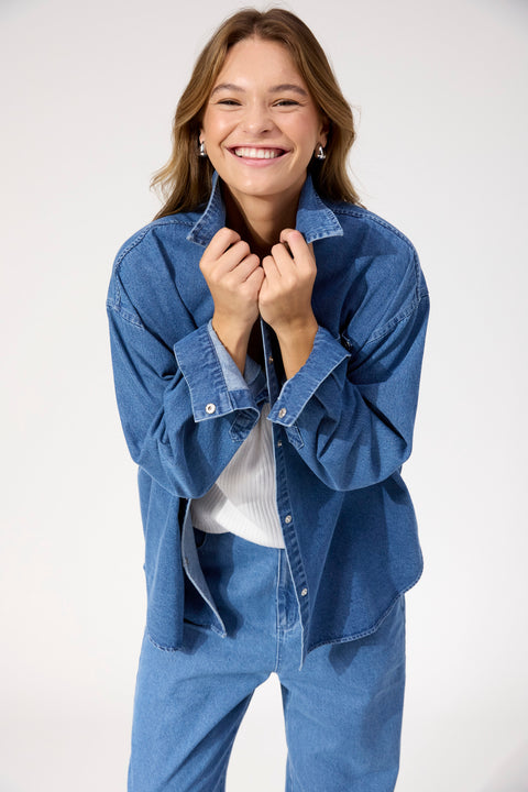 Denver Denim Shirt - Willow Collective Mudgee