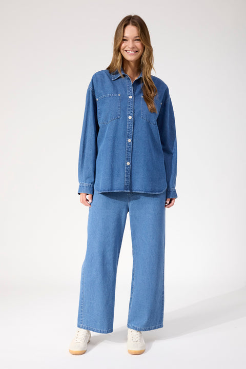 Denver Denim Shirt - Willow Collective Mudgee