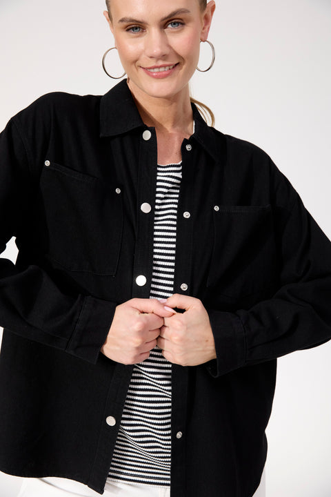 Levi Stripe Long Sleeve Tshirt - Willow Collective Mudgee