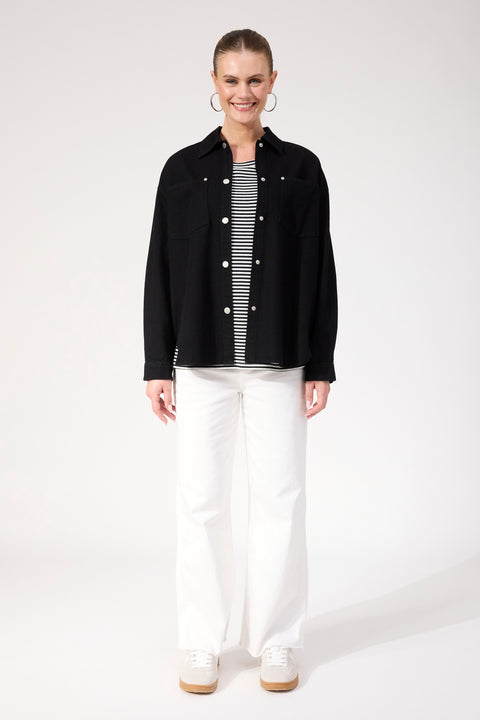 Levi Stripe Long Sleeve Tshirt - Willow Collective Mudgee