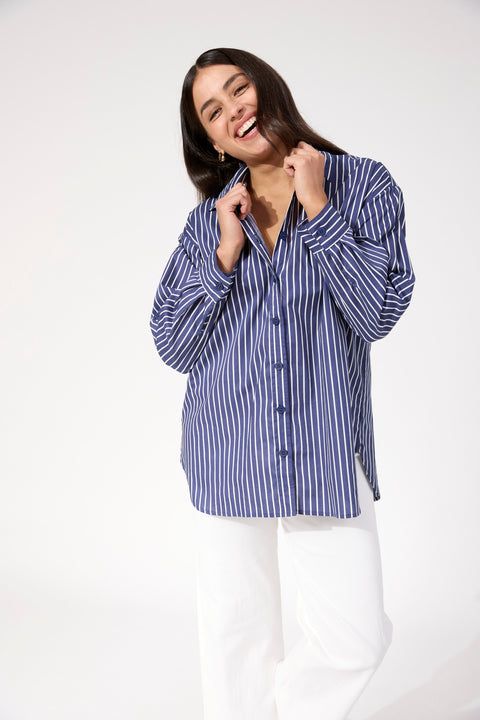 Fairbanks Stripe Shirt - Willow Collective Mudgee