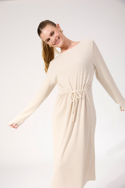 Levi Stripe Tshirt Dress - Willow Collective Mudgee