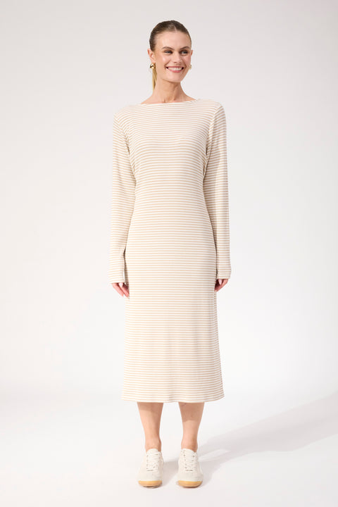 Levi Stripe Tshirt Dress - Willow Collective Mudgee