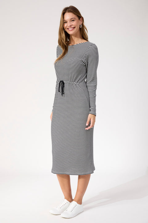 Levi Stripe Tshirt Dress - Willow Collective Mudgee