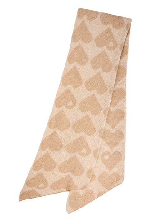 Vermont Heart Scarf - Willow Collective Mudgee