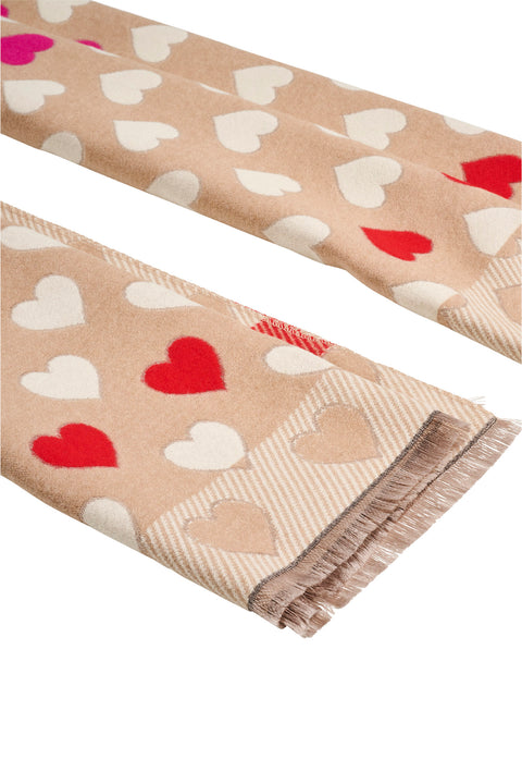 Savoie Heart Scarf - Willow Collective Mudgee