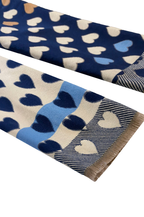 Savoie Heart Scarf - Willow Collective Mudgee