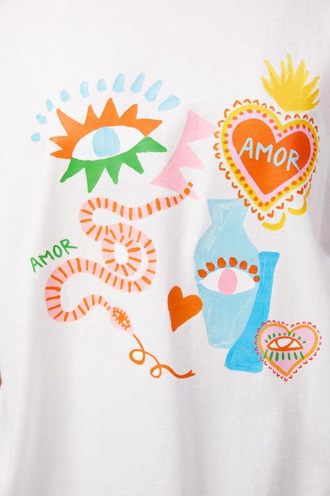 Mykonos Graphic Tshirt