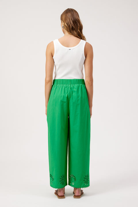 Larissa Broderie Pant - Willow Collective Mudgee