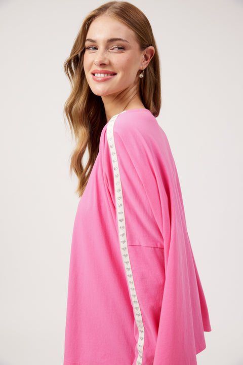 Elba Heart Long Sleeve Tshirt - Willow Collective Mudgee