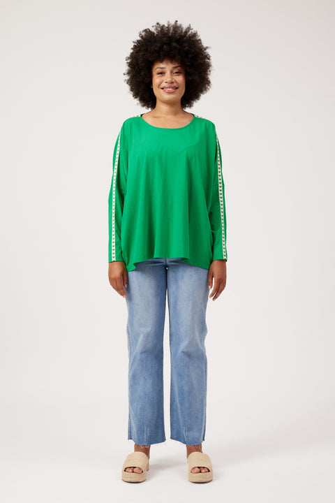 Elba Heart Long Sleeve Tshirt - Willow Collective Mudgee