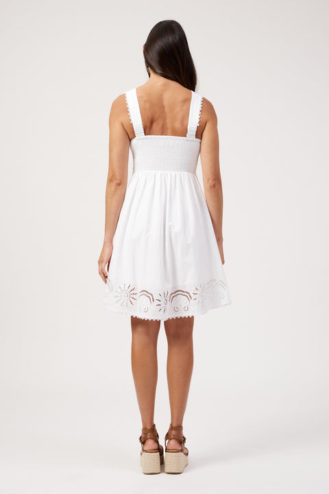 Larissa Broderie Dress - Willow Collective Mudgee