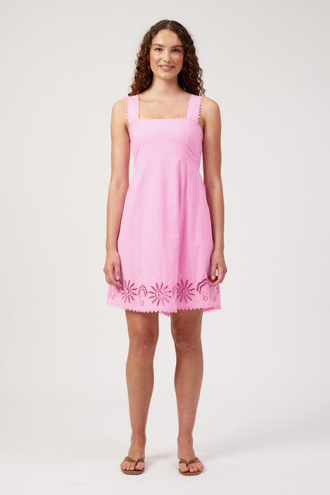 Larissa Broderie Dress - Willow Collective Mudgee