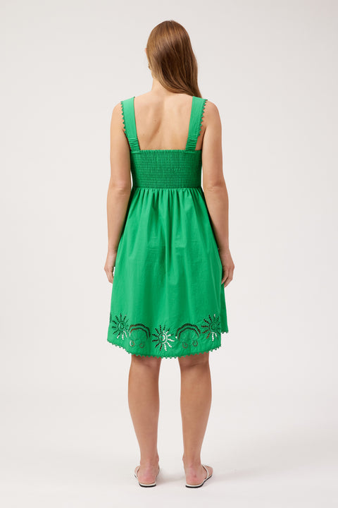 Larissa Broderie Dress - Willow Collective Mudgee