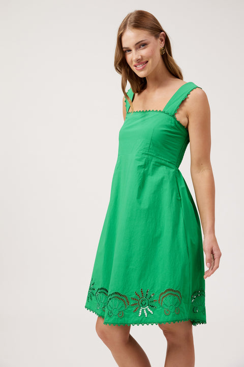 Larissa Broderie Dress - Willow Collective Mudgee