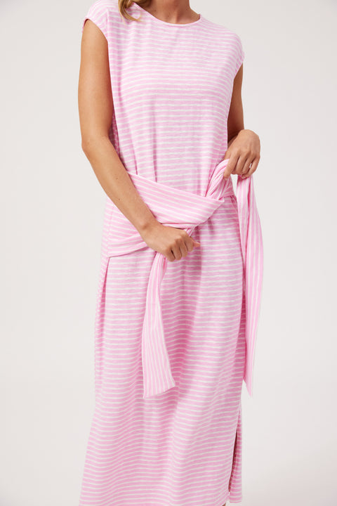 Tropea Stripe Tie Dress - Willow Collective Mudgee